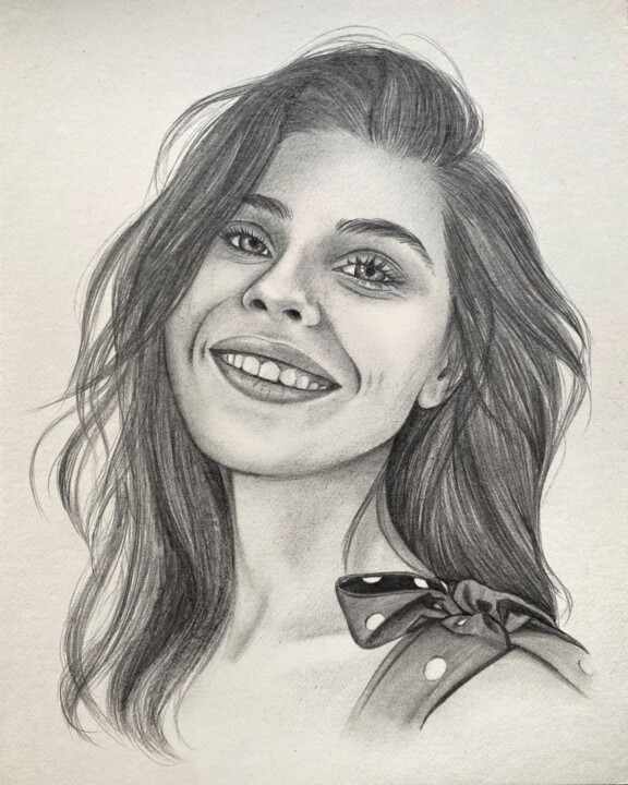 Smile of the soul 图画, 10.2x8.3 in