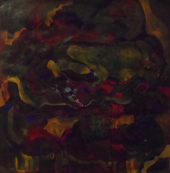 Fauve Dormant 绘画, 25.6x25.6 in