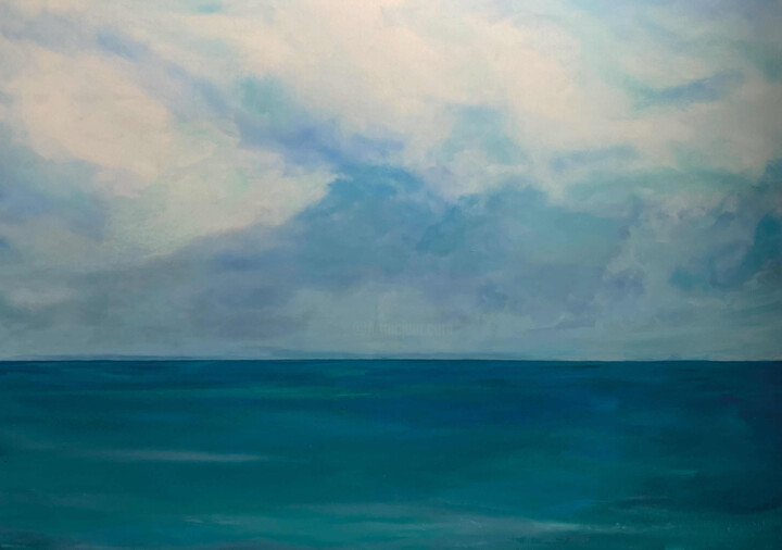 Cielo e mare I 绘画, 39.4x55.1 in