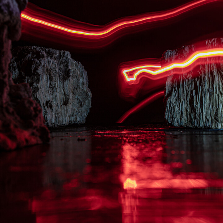 Photography titled "lightning 6" by Gaspard De Gouges, Original Artwork, Digital Photography