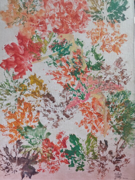 绘画,  18.1x13 in 