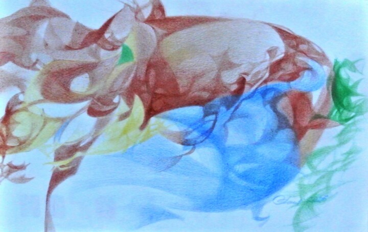 图画,  7.7x11.6 in 
