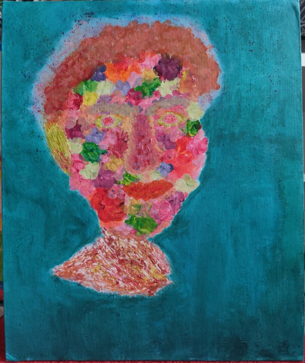 绘画,  18.5x15 in 
