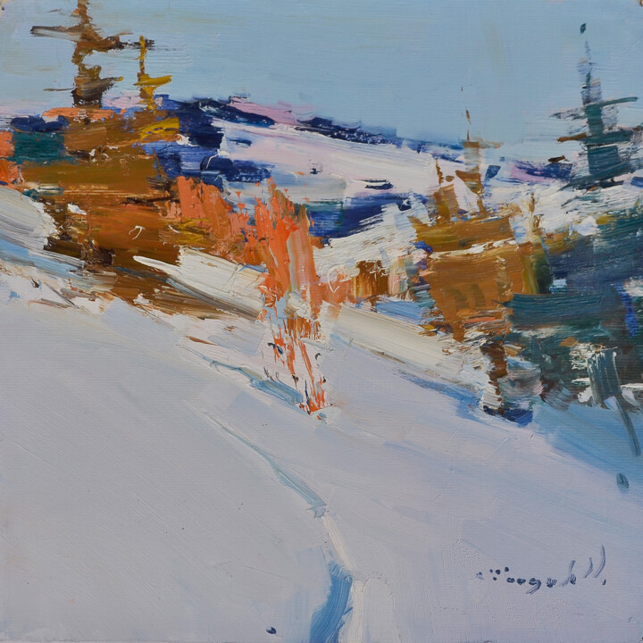Etude 120 Schilderij, 10,2x10,2 in