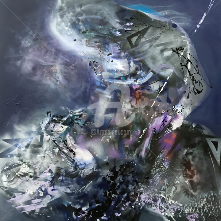 绘画,  47.2x47.2 in 