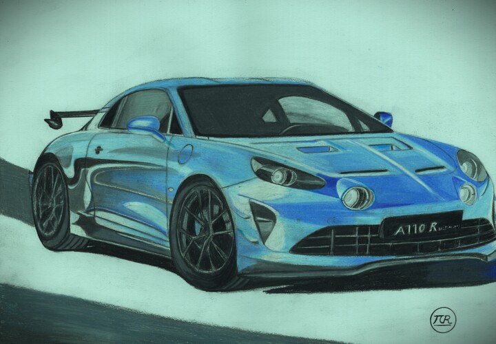 Renault Alpine A110 R Ultime 图画, 11x15.8 in