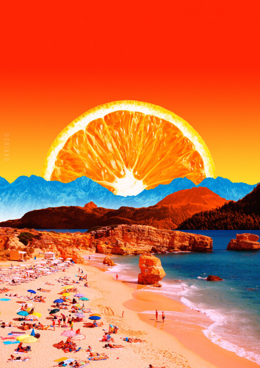 Orange Crush 数字艺术