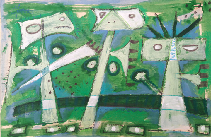 Vendaval 绘画, 17.1x22.4 in