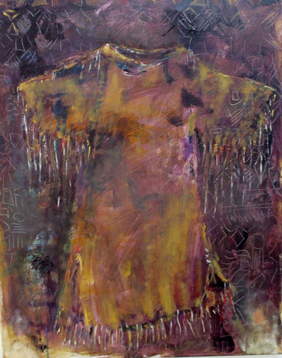 Buffalo dress Картина, 28x22,1 in