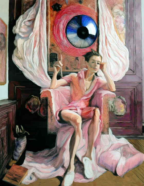 la vie en rose 印花与版画, 39.4x31.5 in