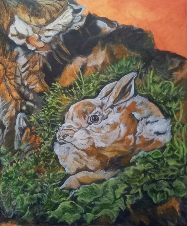 绘画,  15.8x15.8 in 