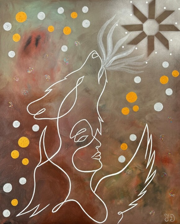 绘画,  23.6x19.7 in 