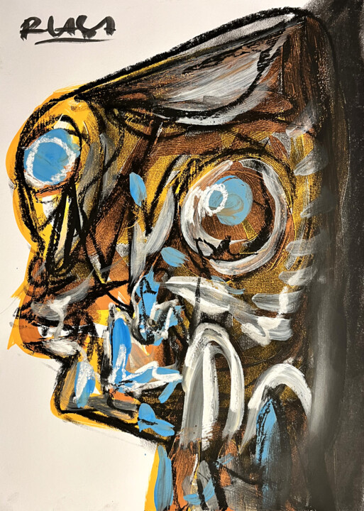 图画,  11.7x8.3 in 