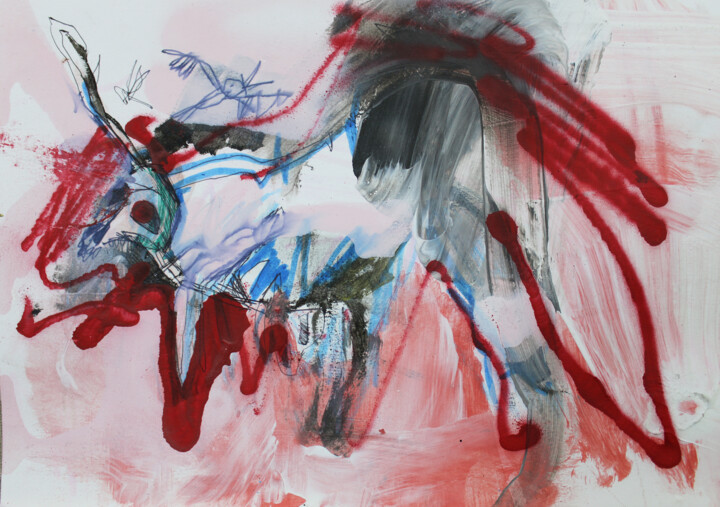 Animal bones 12 绘画, 8.3x11.7 in