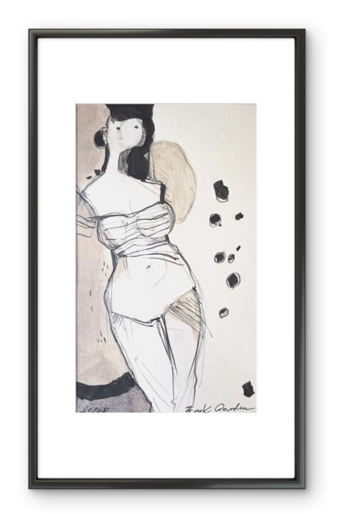 Dibujo titulada "MOJE ŻYCIE JEST PRZ…" por Eryk Gorsky, Obra de arte original, Acrílico