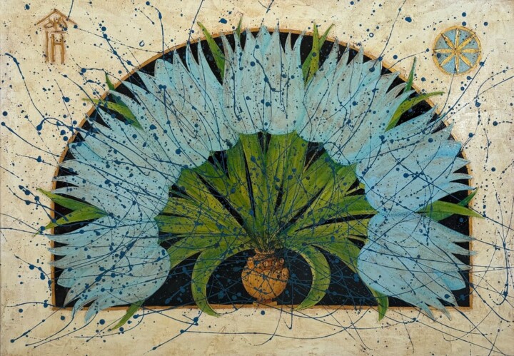 绘画,  27.6x39.4 in 