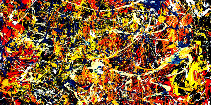 绘画,  39.4x78.7 in 