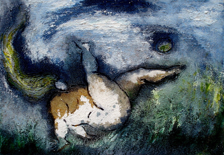 Peinture intitulée "Rovesciata su campi" par Paolo Righi, Œuvre d'art originale, Acrylique