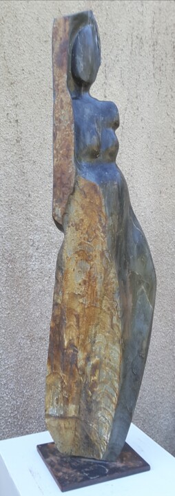 雕塑,  26.8x6.7 in 