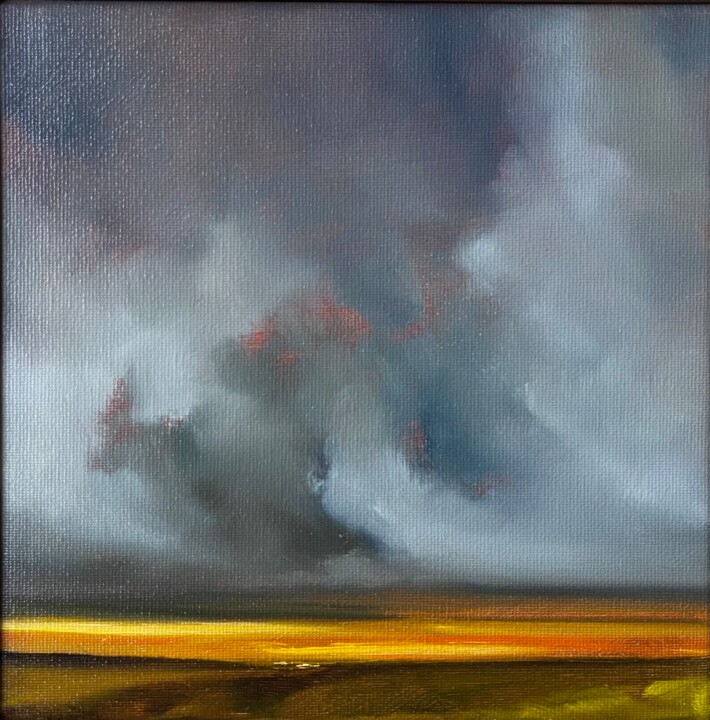 绘画,  7.9x7.9 in 