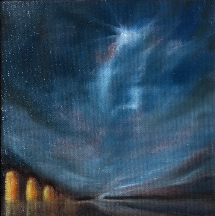 Witching hour Schilderij, 7,9x7,9 in