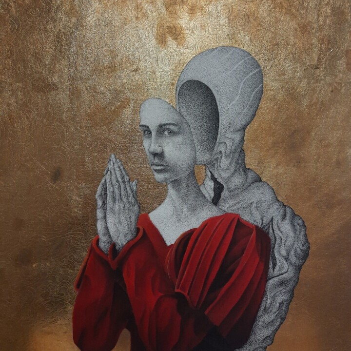Tecelli 绘画, 19.7x19.7 in