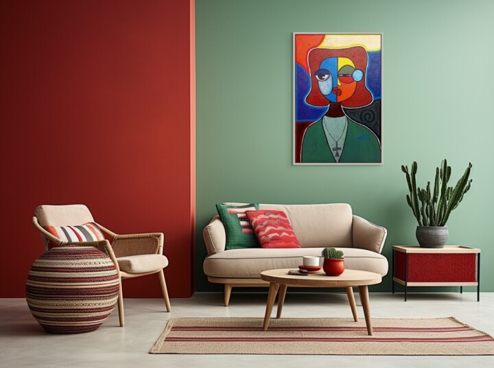 Work presented framed