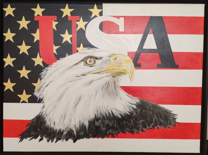 Born in the USA 绘画, 23.6x31.5 in