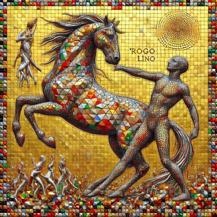 Caballo desbocado 2 数字艺术