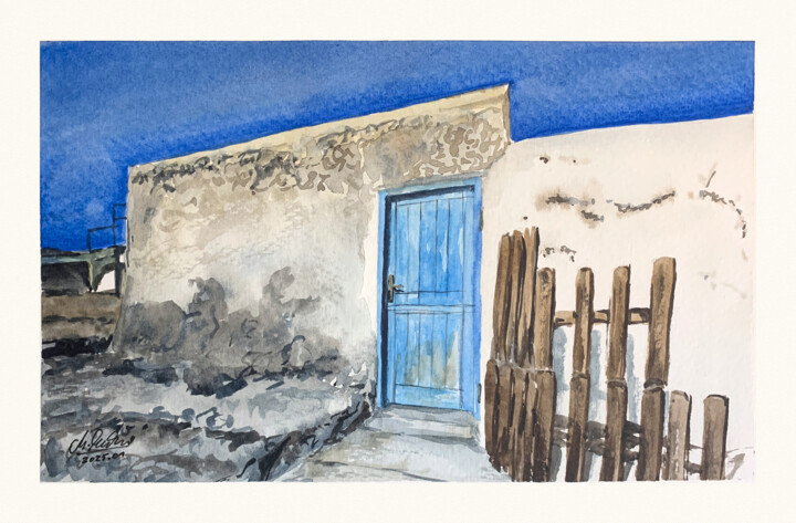 Fuerteventura Peinture, 7,8x11,8 in
