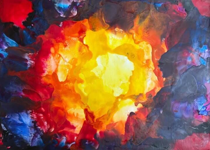 Burning Sun Картина, 16,5x23,2 in