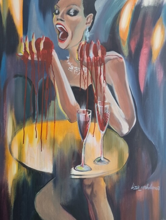 Moscow lights 2 Peinture, 40x38 in