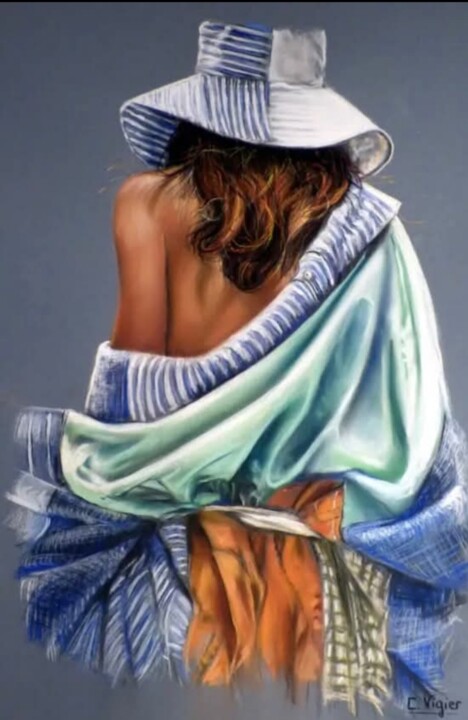 Vers un autre chemin Painting, 27.6x19.7 in