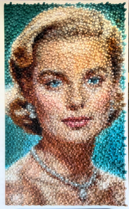 Princesse Grace 绘画, 78.7x47.2 in