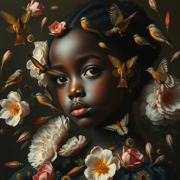 绘画,  35.4x35.4 in 
