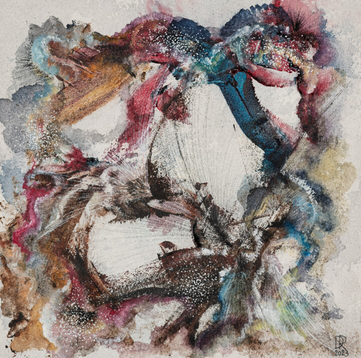 Scherzo n.8 绘画, 6.3x6.3 in