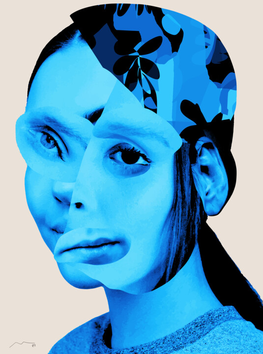 Le Cubiste N7 数字艺术