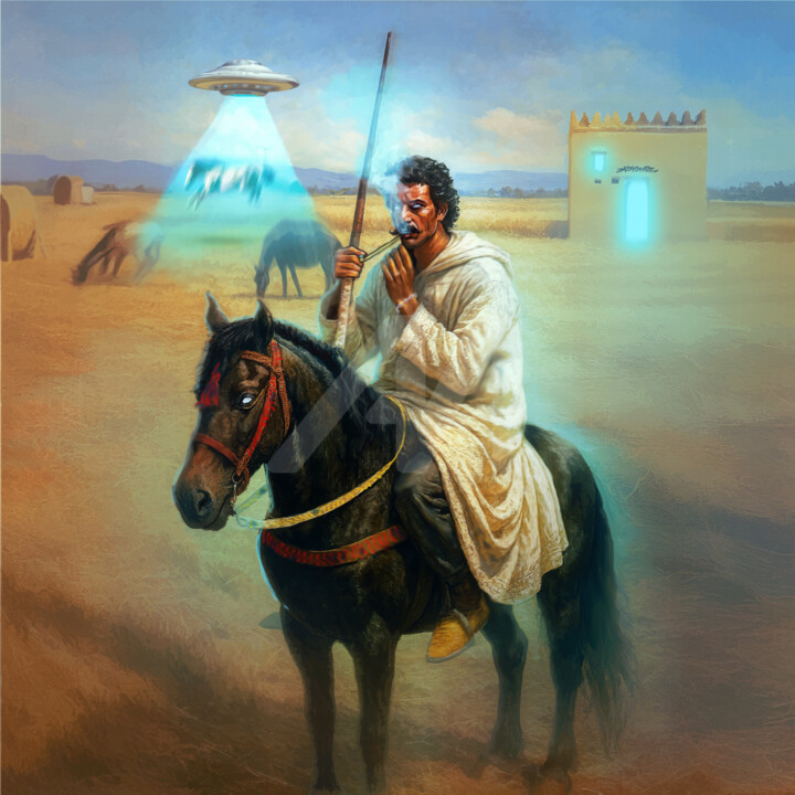 "SURREAL BREAK" başlıklı Dijital Sanat Zakaria Karkafi (Karmaroc) tarafından, Orijinal sanat, Dijital Resim