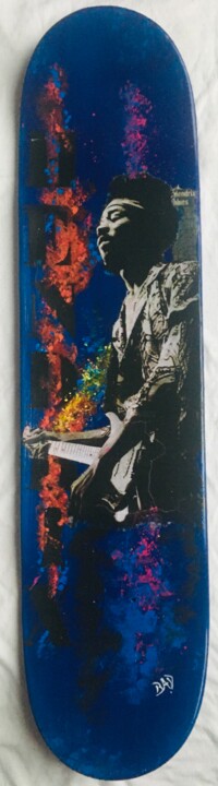 Hendrix by bad 拼贴, 31.5x7.9 in