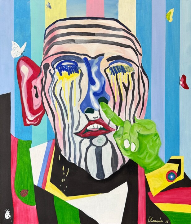 绘画,  27.6x23.6 in 