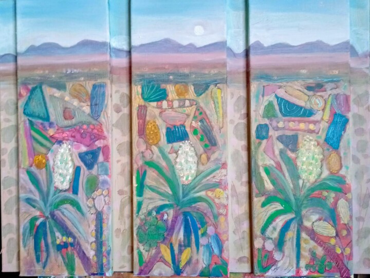 Santa Maria Del Cerro 绘画, 23.6x31.5 in
