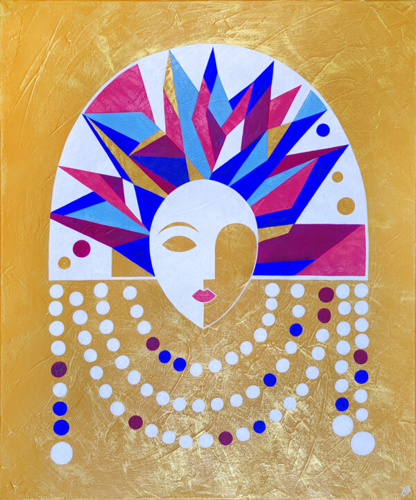 Fragments of time. acrylic painting Картина, 23,6x19,7 in