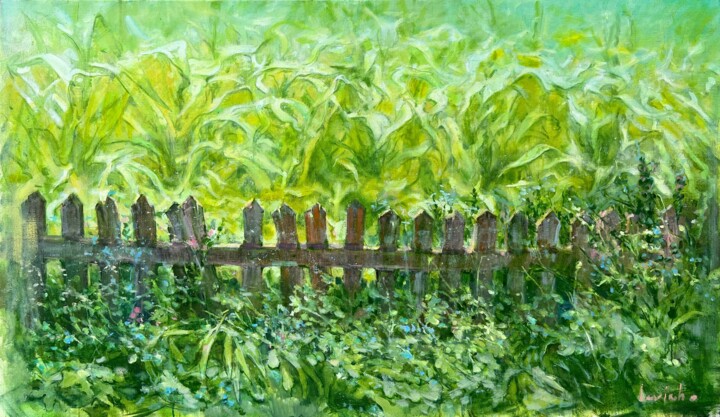 Schilderij getiteld "Goodbye Yesterday" door Alexander Levich, Origineel Kunstwerk, Olie