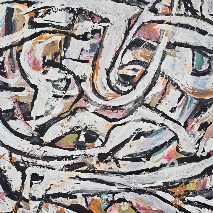 Artwork's surface or texture