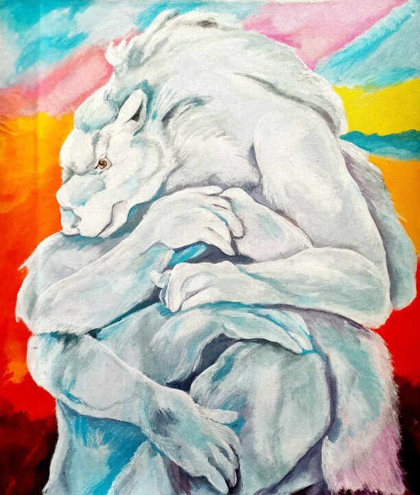 绘画,  27.6x19.7 in 