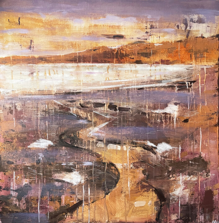 Pathway to the Quiet Tide Tablo, 31,5x31,5 in