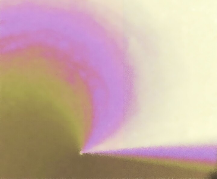 "VOIRE LE BOUT ETINC…" başlıklı Tablo Godier tarafından, Orijinal sanat, Dijital Resim