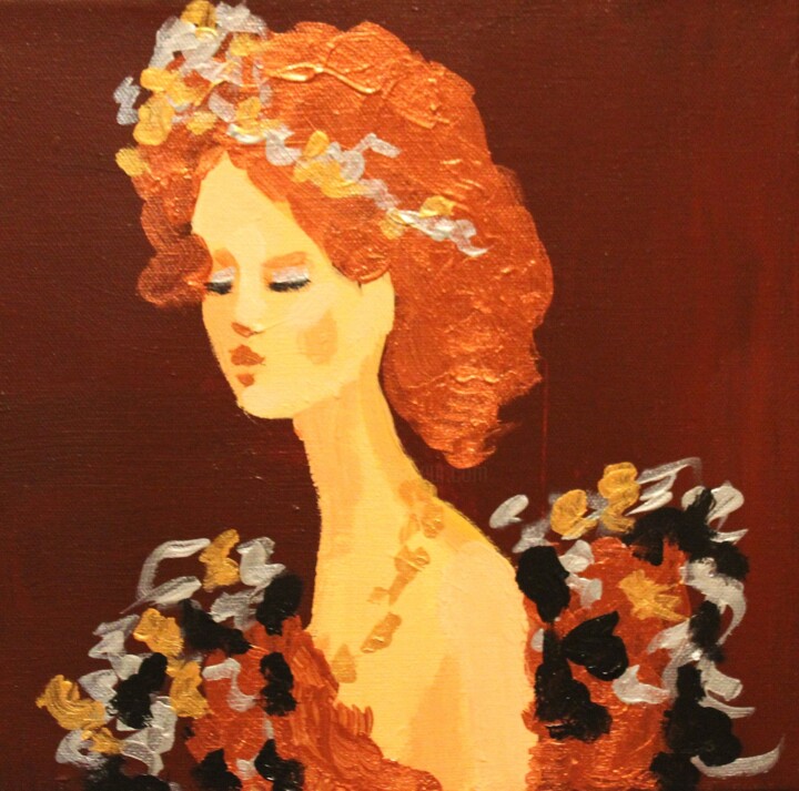 Princesse 3 绘画, 9.8x9.8 in