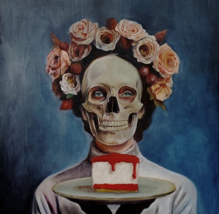 绘画,  15.8x15.8 in 