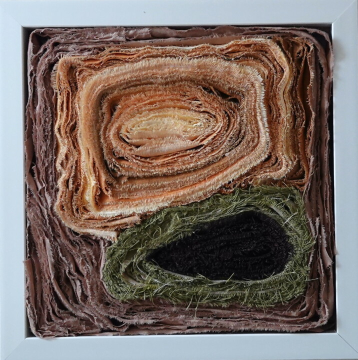 섬유 예술,  6.7x6.7 in 